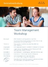 Team Management Workshop